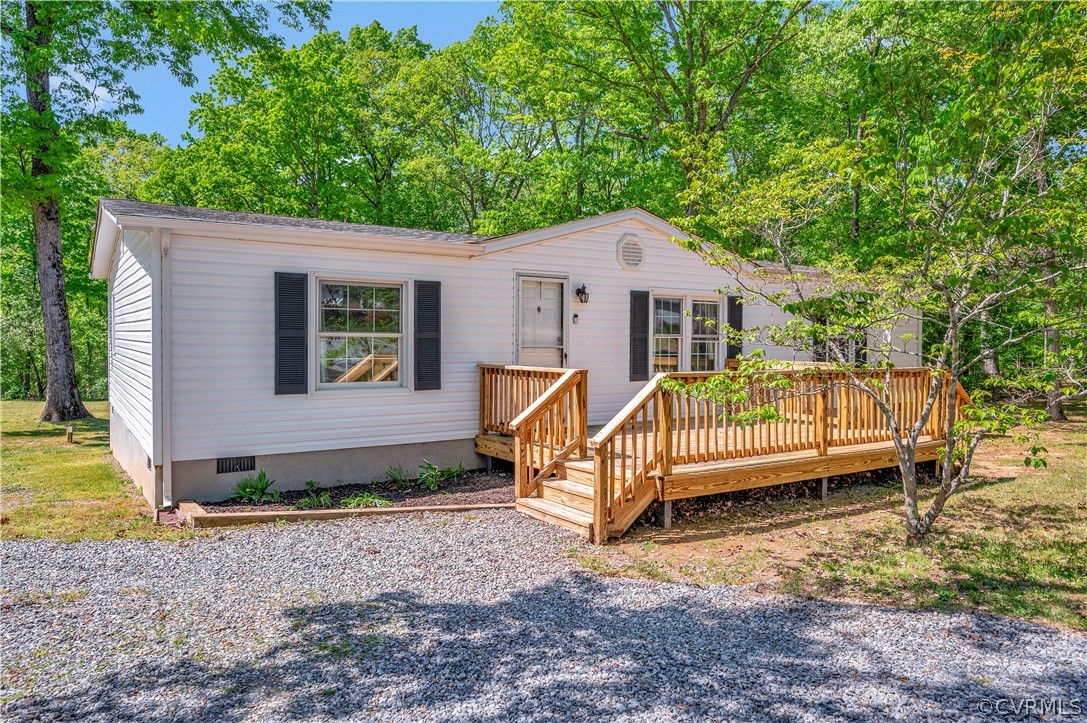 3634 Shirleys Hill Road Partlow, VA 22534 - Photo 3 of 22 a view of a house with backyard and sitting area