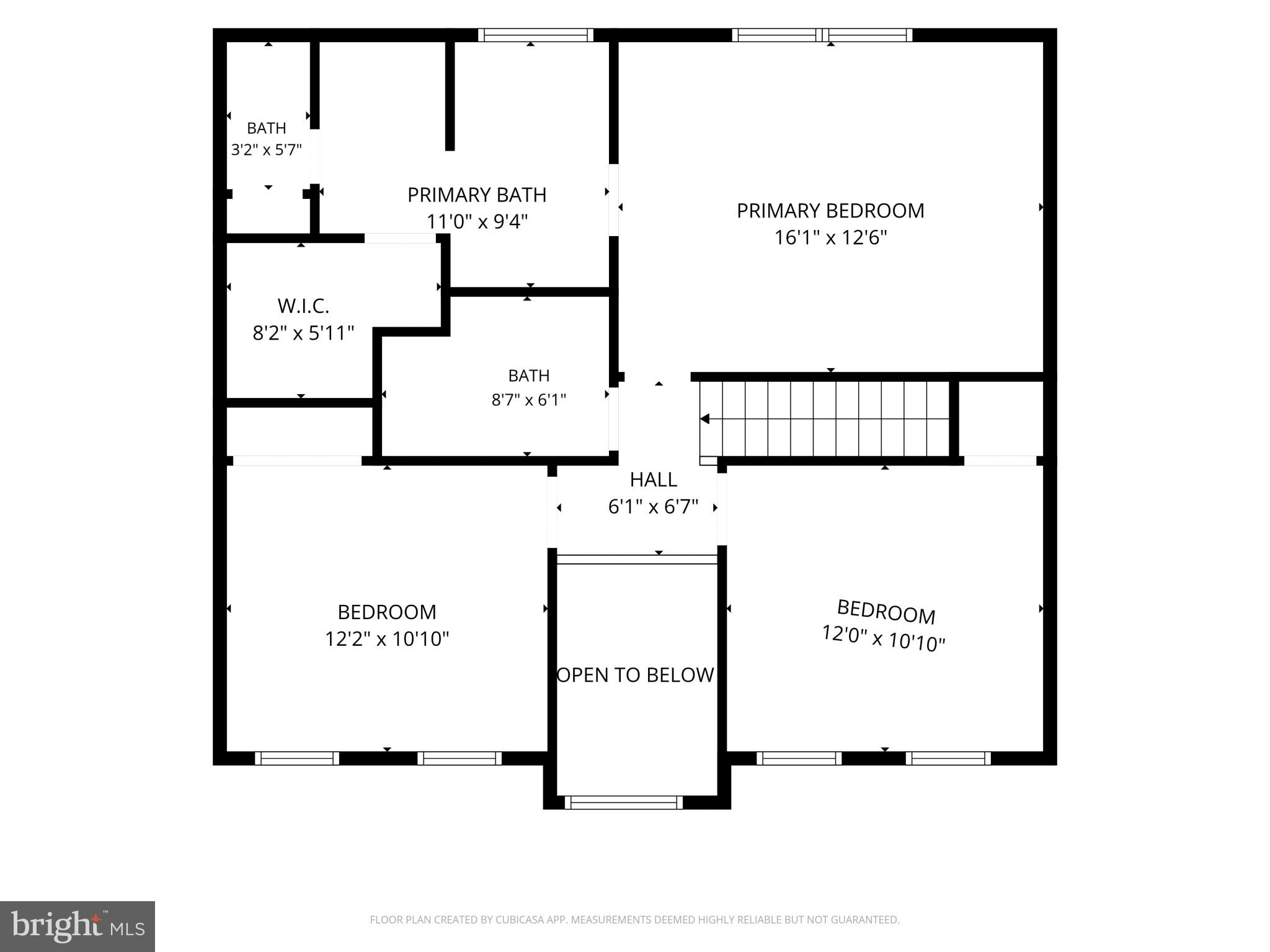 16410 Hudson Mill Road Culpeper, VA 22701 - Photo 33 of 35 Floor plan: Upper Level