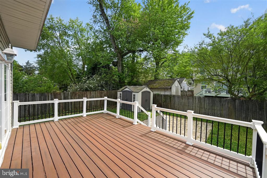 1604 Oriole Road Edgewater, MD 21037 - Photo 3 of 29 a view of a wooden deck