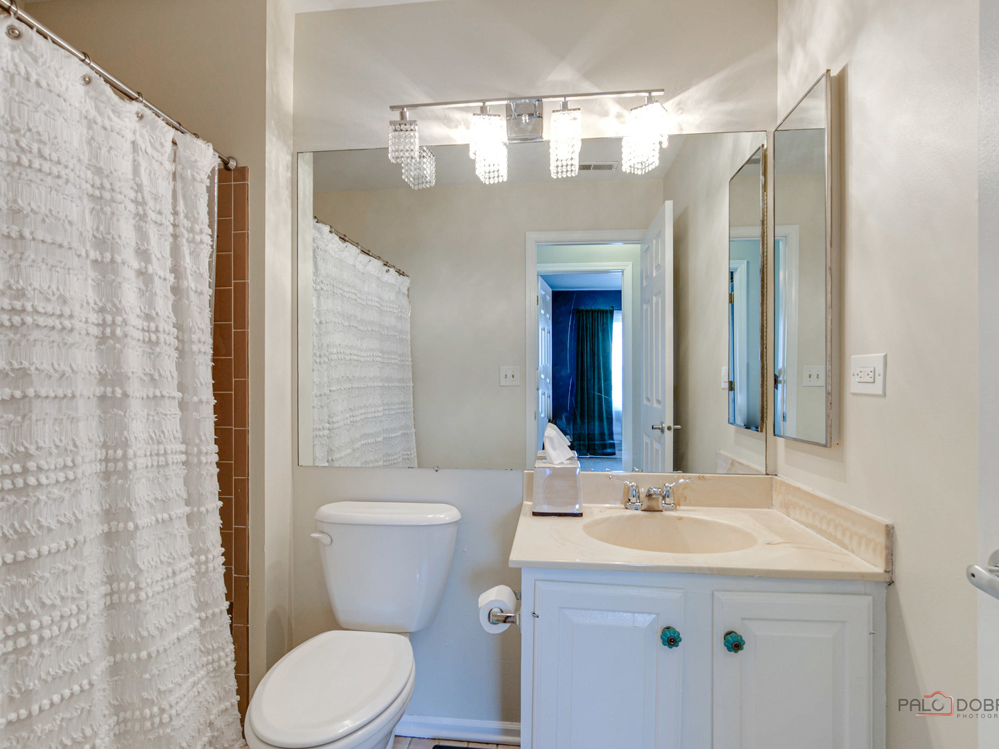 1082 Pine Tree Circle North, Unit 1082 Buffalo Grove, IL 60089 - Photo 17 of 26 a bathroom with a granite countertop sink toilet and shower