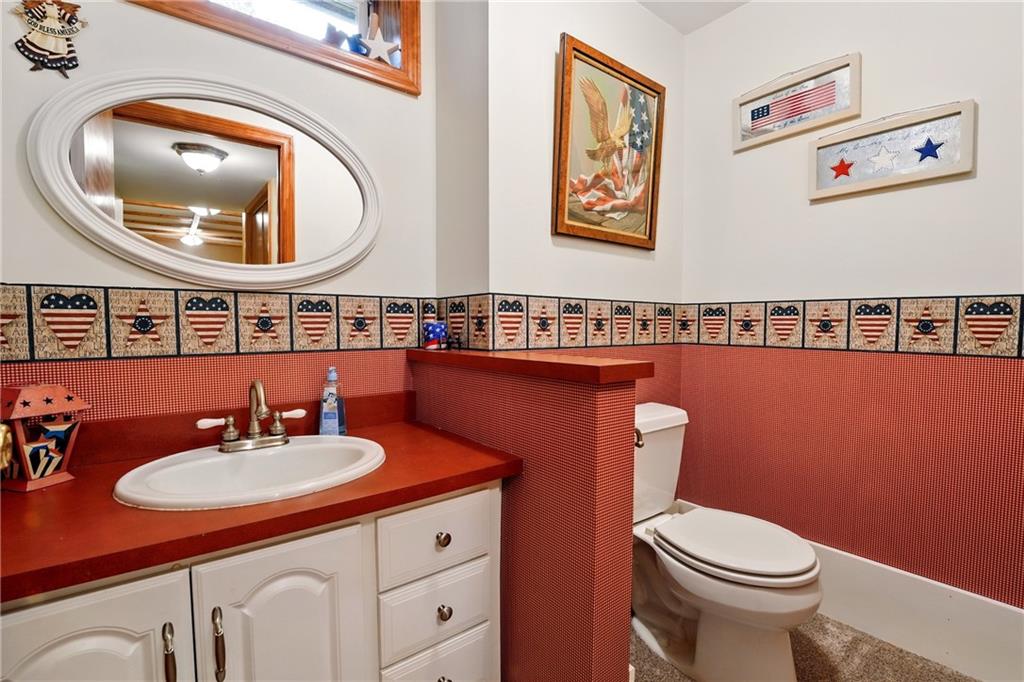 79 Mariacher Road Mercer, PA 16137 - Photo 34 of 50 Half bath in the basement