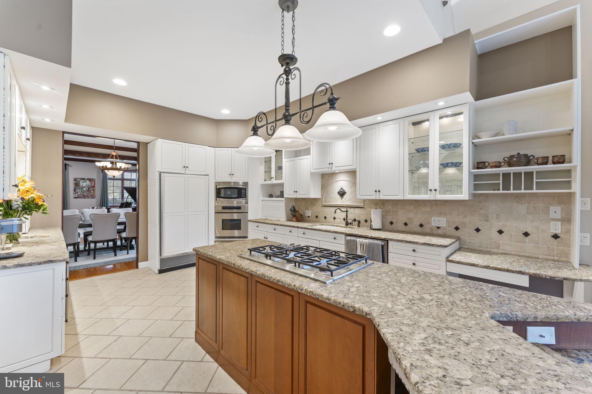 244 Mathers Road Ambler, PA 19002 - Photo 19 of 52 a kitchen with stainless steel appliances granite countertop a stove and a refrigerator