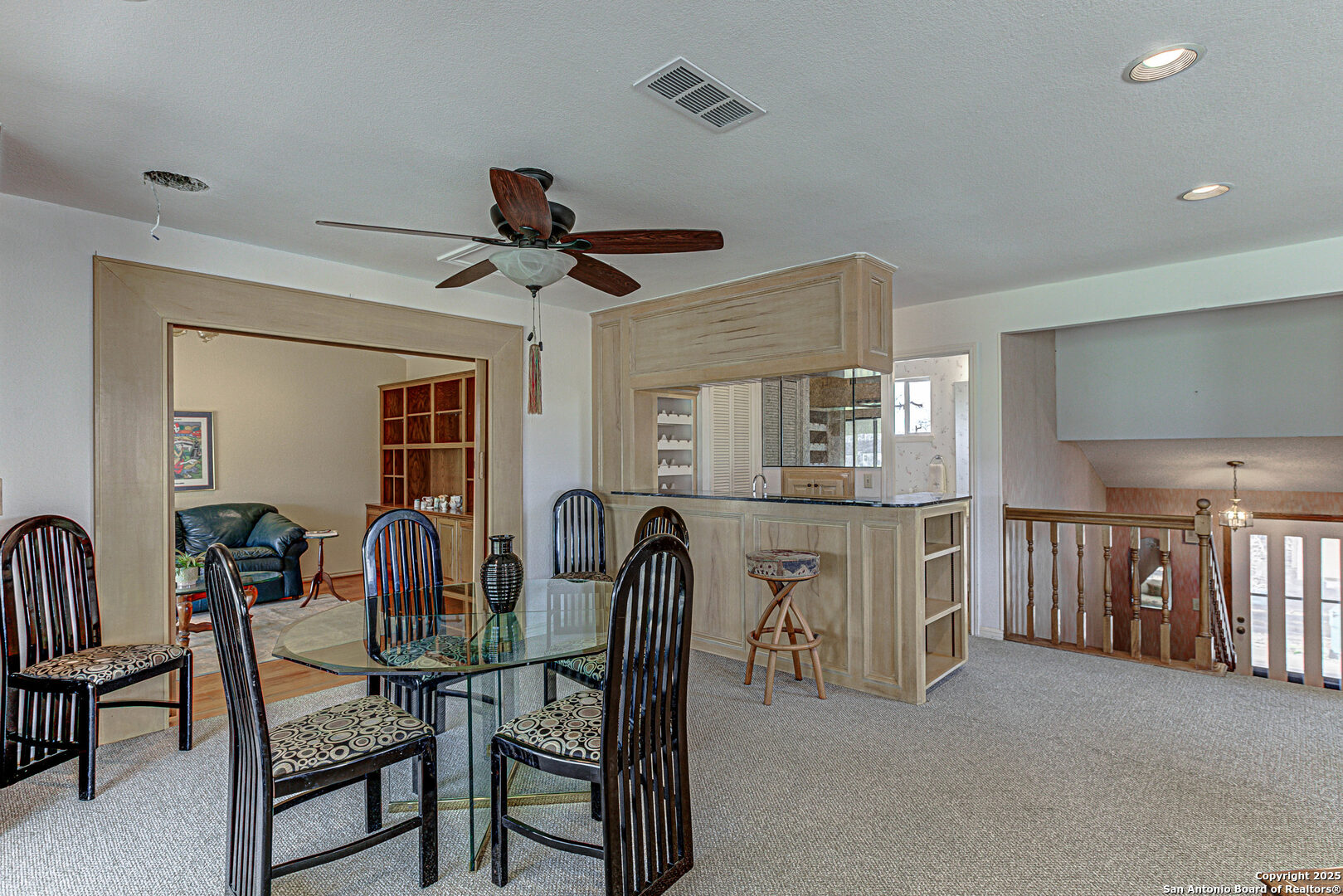 116 D Dawn, Unit D Horseshoe Bay, TX 78657 - Photo 7 of 43 a dining room with furniture and window