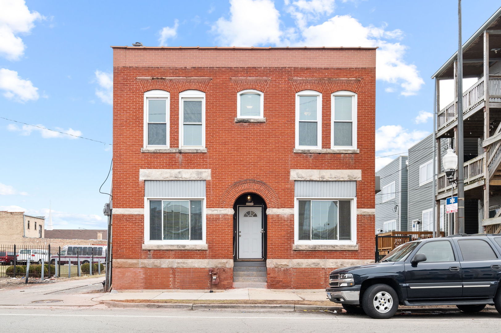 2756 West Monroe Street Chicago, IL 60612 - Photo 19 of 52 a car parked in front of a big house