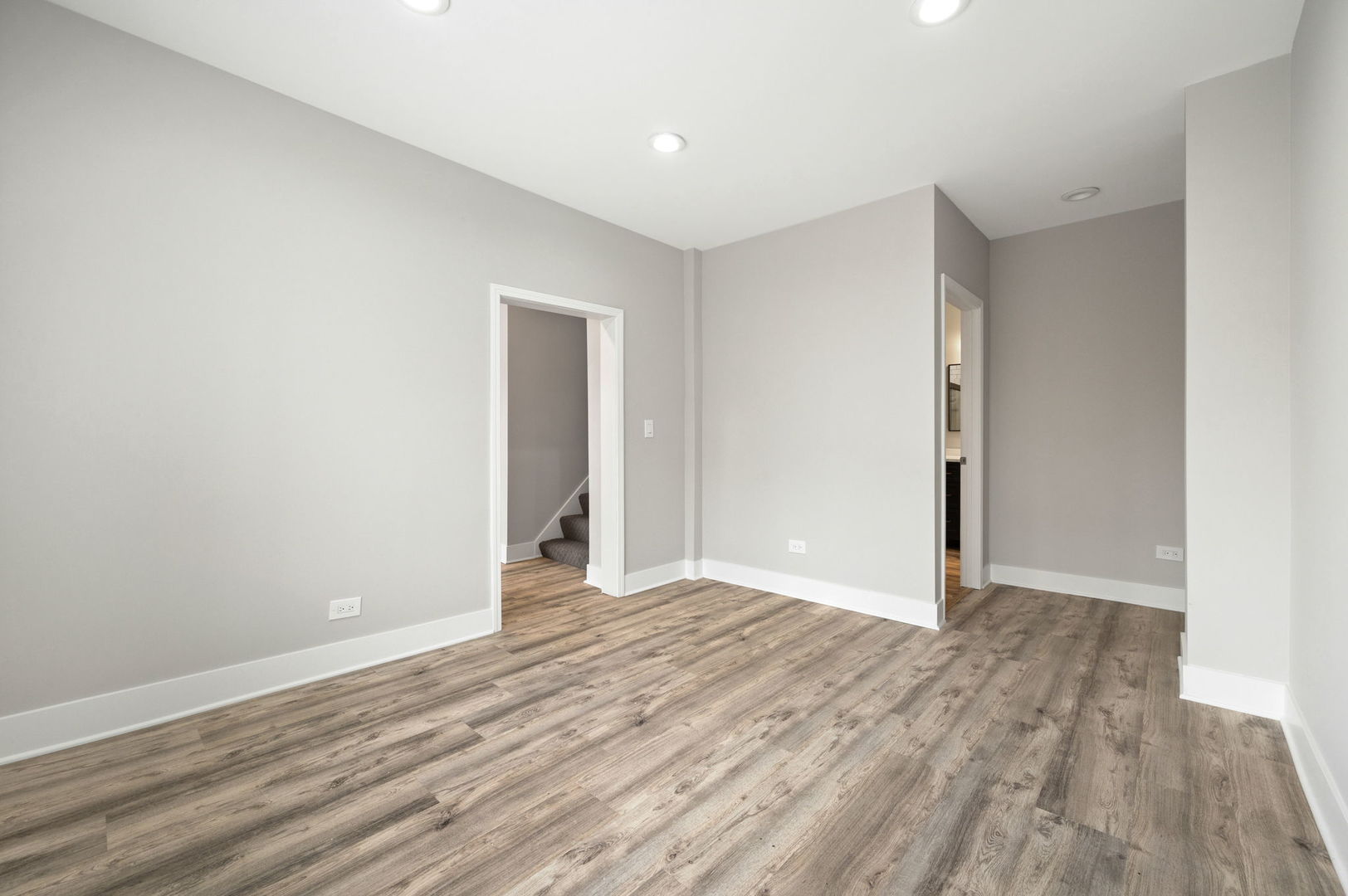 2756 West Monroe Street Chicago, IL 60612 - Photo 29 of 52 a view of an empty room with wooden floor
