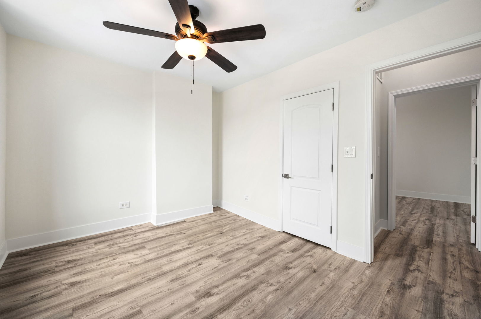 2756 West Monroe Street Chicago, IL 60612 - Photo 41 of 52 wooden floor in an empty room