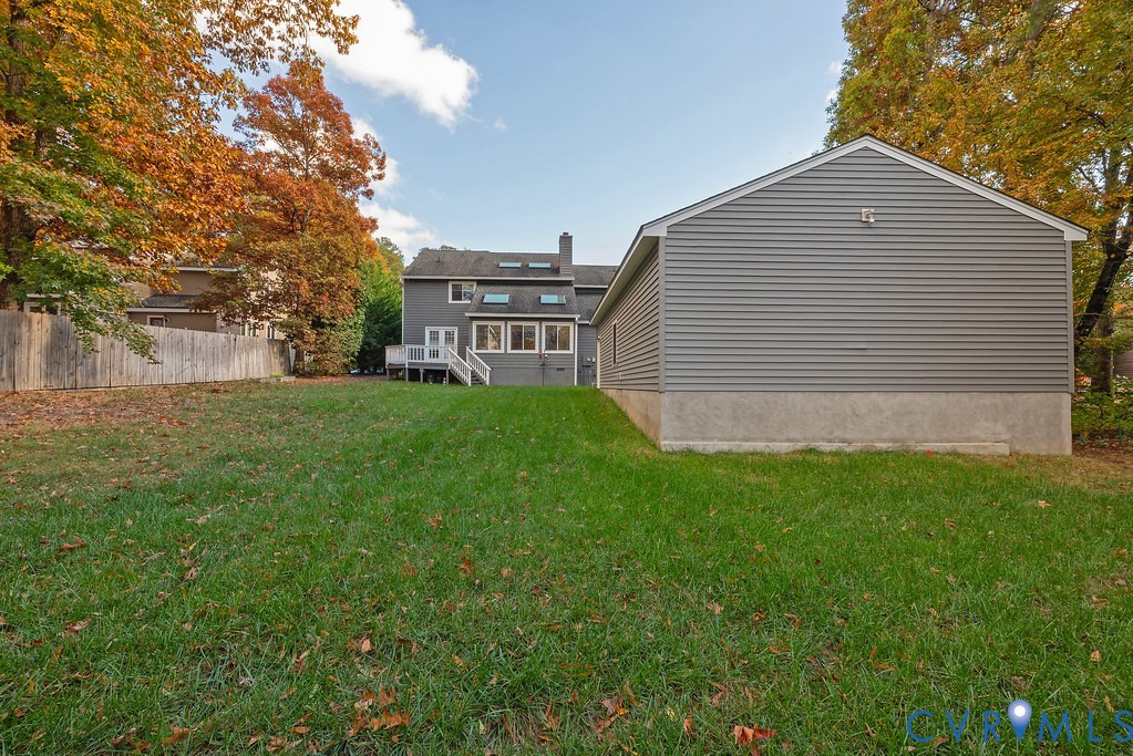 2602 Cox Road Henrico, VA 23233 - Photo 8 of 50 a backyard of a house with lots of green space