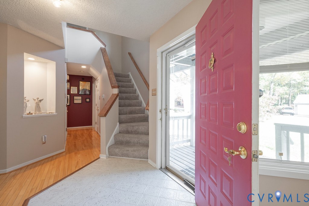 2602 Cox Road Henrico, VA 23233 - Photo 10 of 50 a view of an entryway with staircase