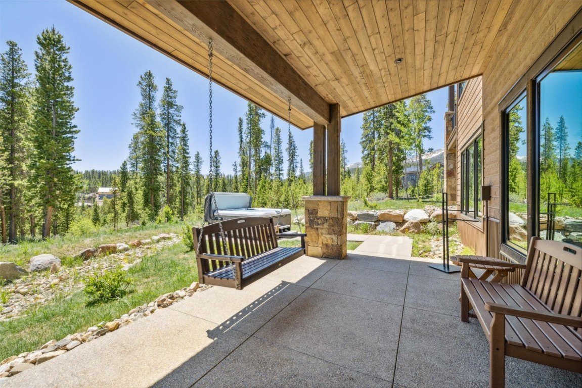 41 Barton Ridge Drive Breckenridge, CO 80424 - Photo 30 of 42 a view of garden with patio