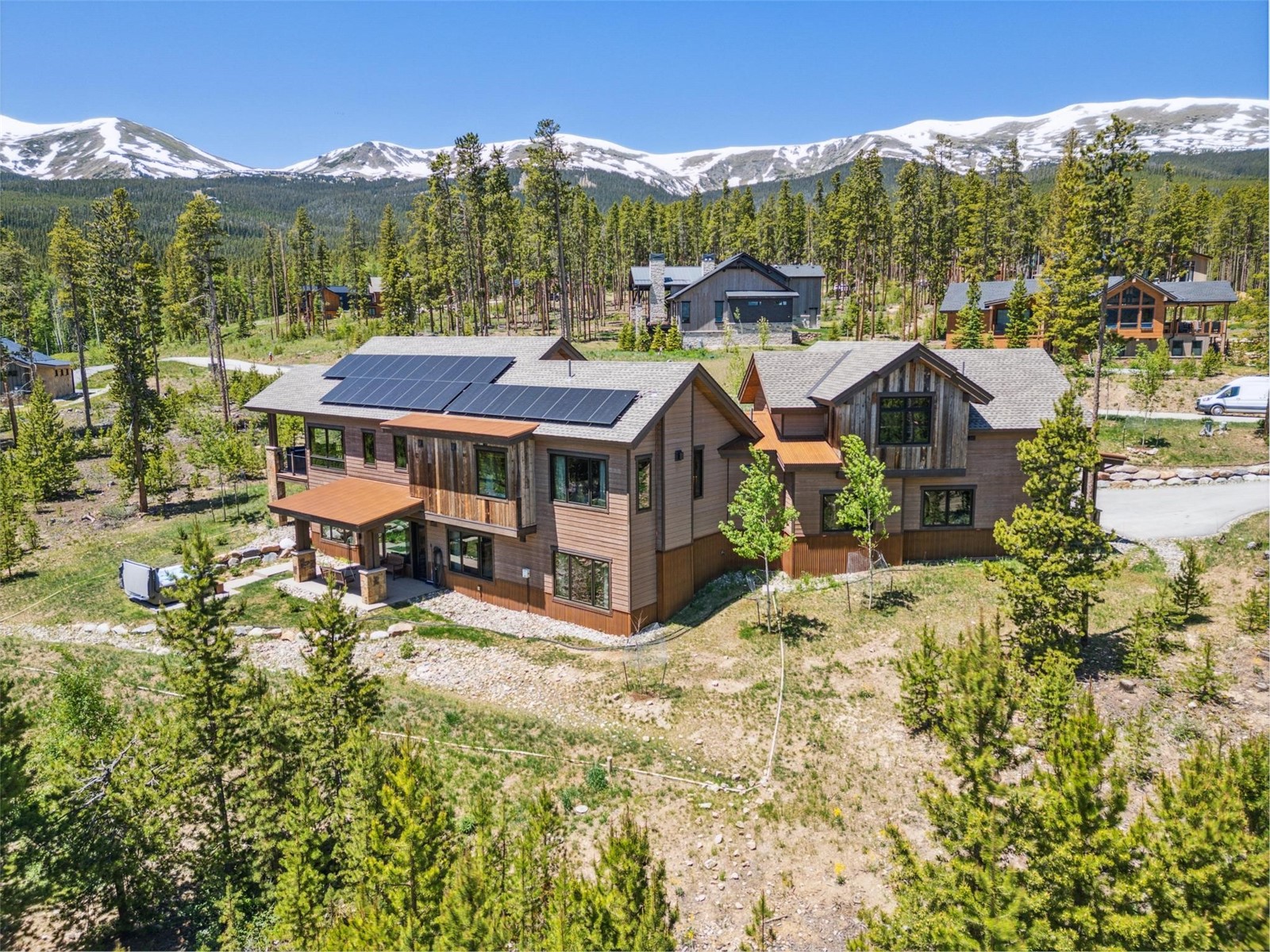 41 Barton Ridge Drive Breckenridge, CO 80424 - Photo 7 of 47 a view of a town with barn house