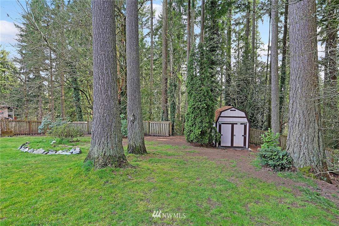 22605 1st Drive Southeast Bothell, WA 98021 - Photo 25 of 27 a view of a house with backyard and garden