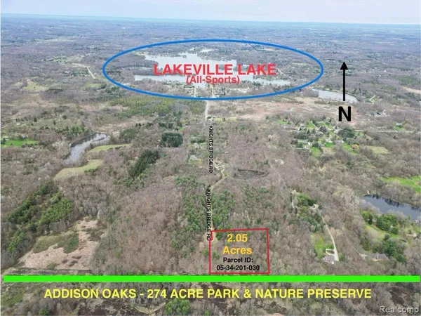 $274,000 | 2.05-acres Vl - 2.05-acres Ville, Leonard, MI 48367