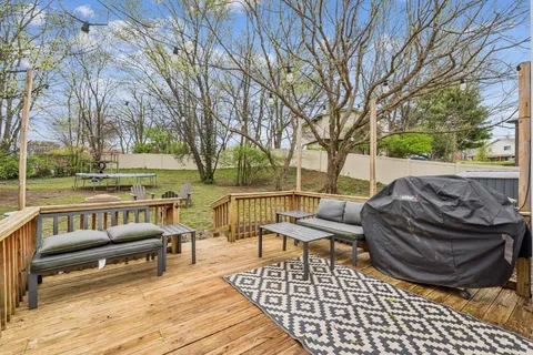 a view of outdoor space with seating