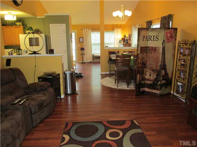 5429 Kassia Lane Raleigh, NC 27616 - Photo 9 of 20 a view of a living room and dining room