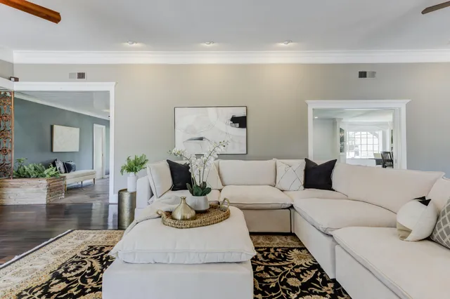 a bathroom with a window