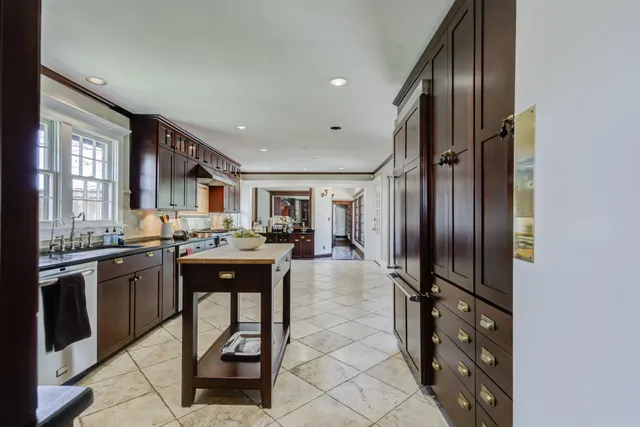 a view of a livingroom with a staircase