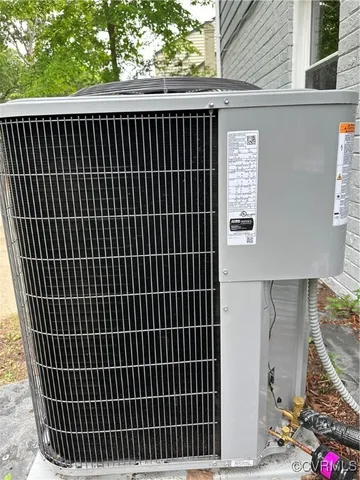 a view of a black gate