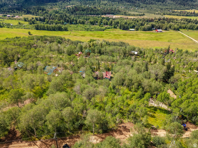 5426 East Colter Road, Unit 33 Kamas, UT 84036 - Photo 38 of 45 Expansive aerial perspective showcasing a verdant landscape with mature trees