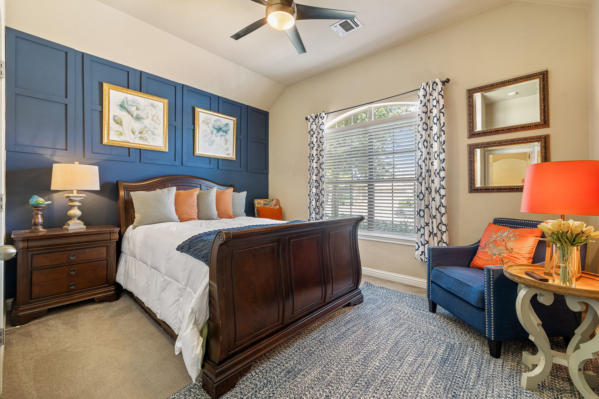 2494 Santa Barbara Loop Round Rock, TX 78665 - Photo 28 of 35 a bedroom with a bed and window