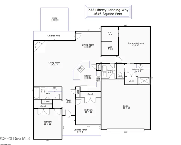 $465,000 | 733 Liberty Landing Way, Wilmington, NC 28409
