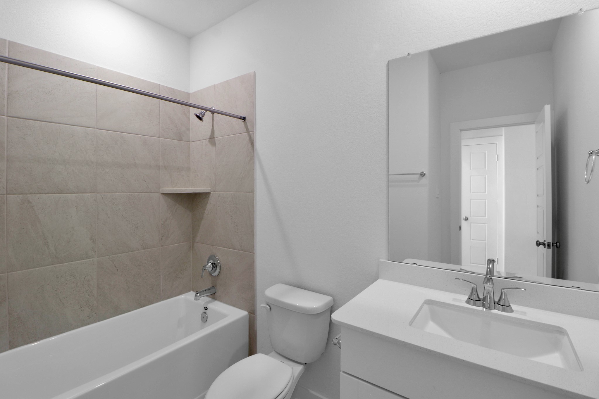 2614 Cactus Ranch Lane Crosby, TX 77532 - Photo 17 of 24 a bathroom with a sink toilet and shower