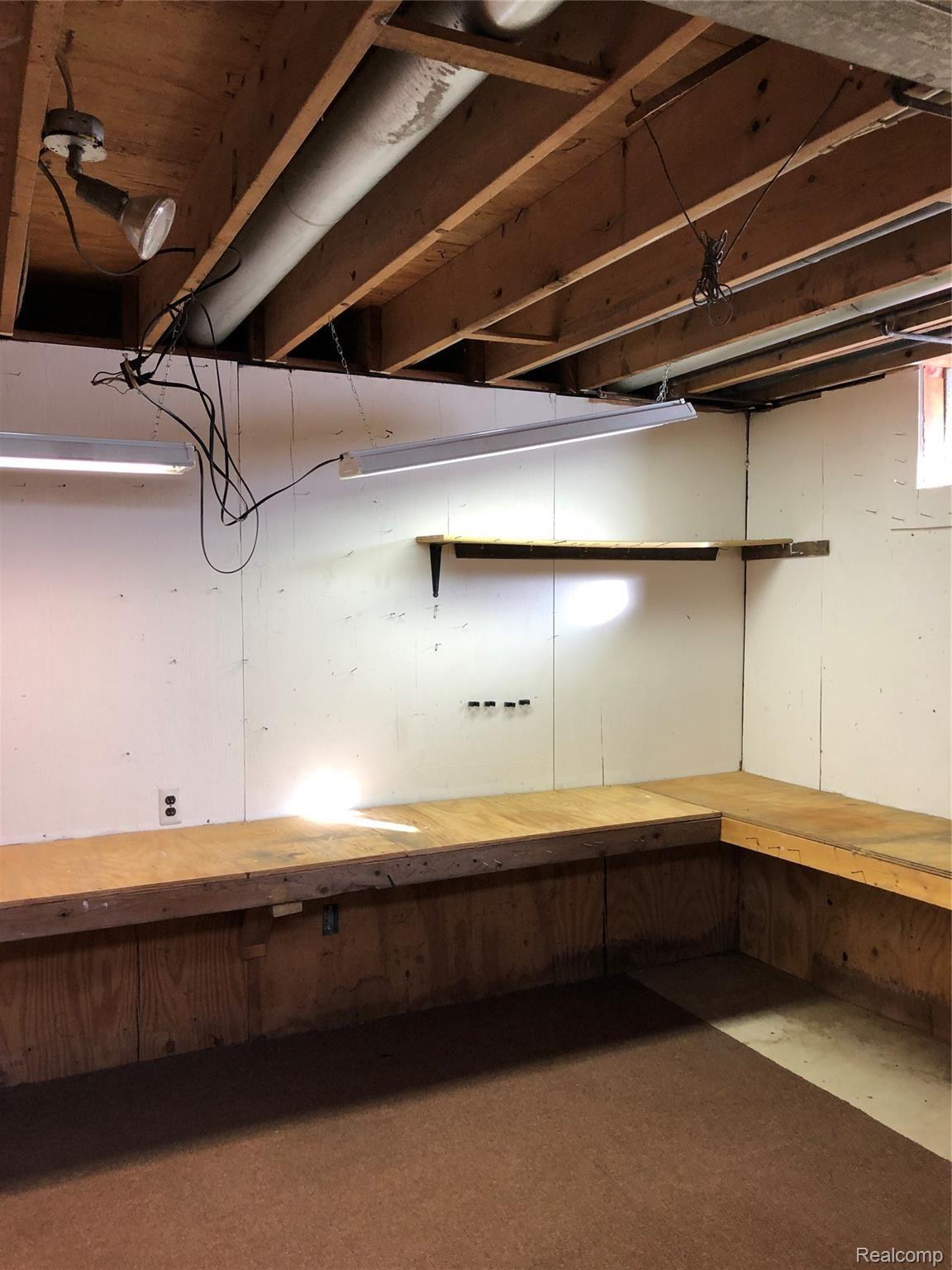 5208 Casey Road Dryden, MI 48428 - Photo 41 of 52 Workspace 2 in basement