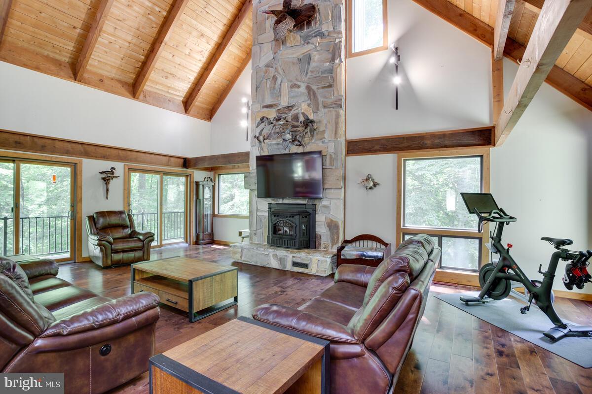 3581 Yellow Bank Road Dunkirk, MD 20754 - Photo 13 of 93 Post and Beam ceiling