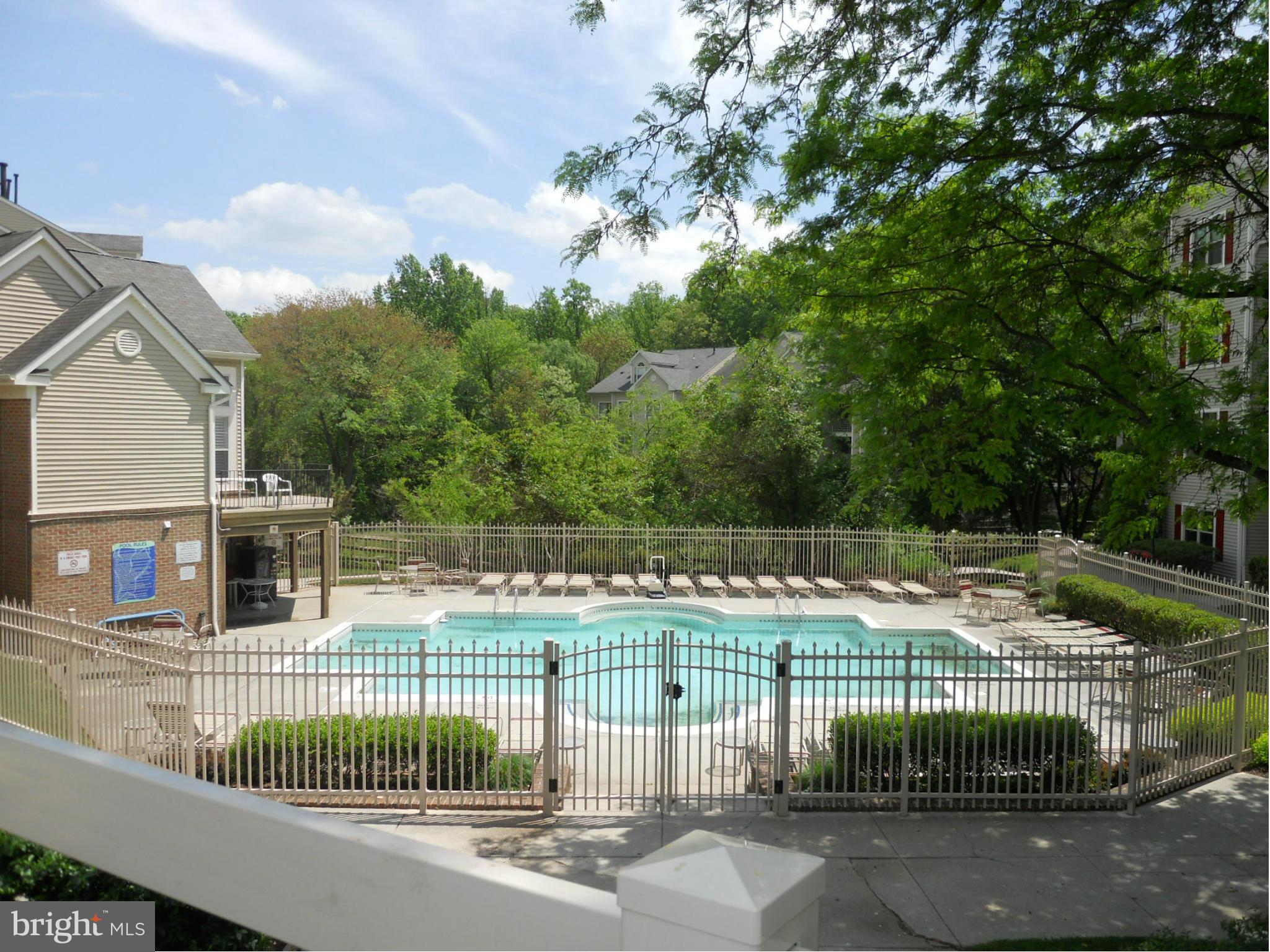 6832 Hayley Ridge Way, Unit N Baltimore, MD 21209 - Photo 30 of 30 Condo faces lovely swimming pool.