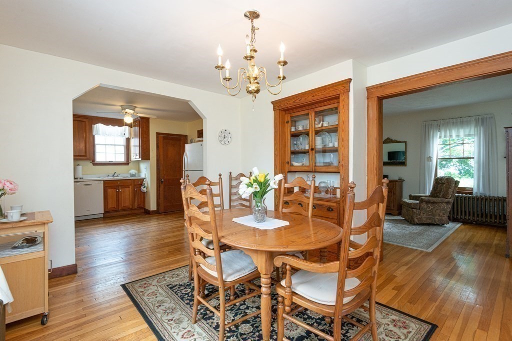 25 Porter Street Danvers, MA 01923 - Photo 20 of 42 a view of a dining room with furniture and wooden floor