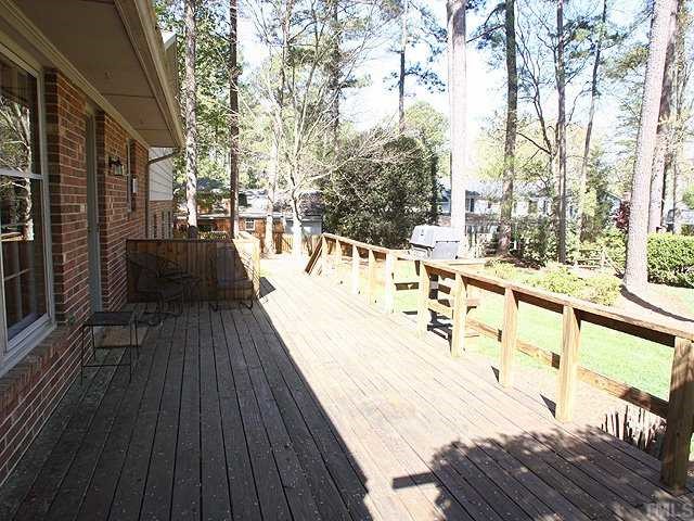 1007 Country Ridge Drive Raleigh, NC 27609 - Photo 13 of 14 a view of balcony with seating space