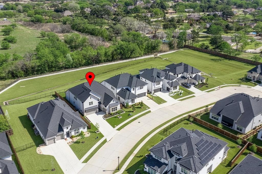 1161 Rochester Place Copper Canyon, TX 75077 - Photo 2 of 39 Behind the home is a green belt maintained by the HOA.