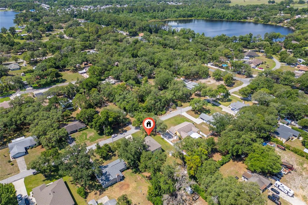 4331 Wayne Road Fruitland Park, FL 34731 - Photo 9 of 46 an aerial view of house with outdoor space and swimming pool