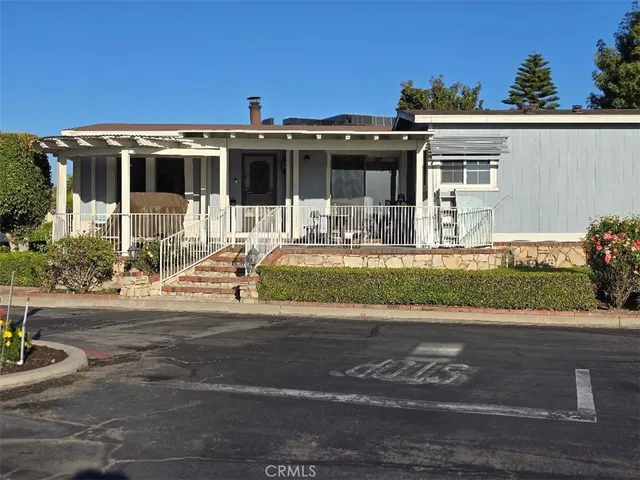 front view of a house with a porch