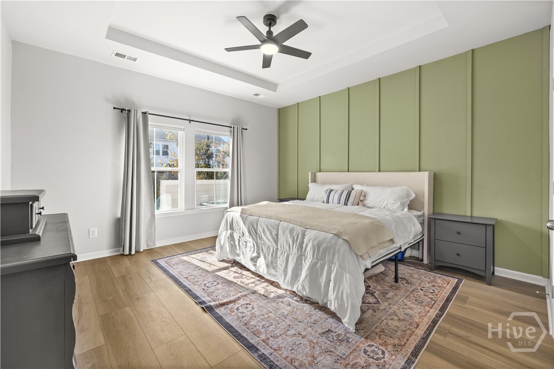 119 Holloway Hill Pooler, GA 31322 - Photo 34 of 59 Primary bedroom with an accent wall