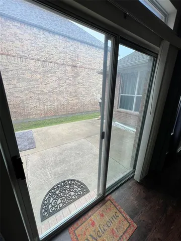 a view of wooden floor