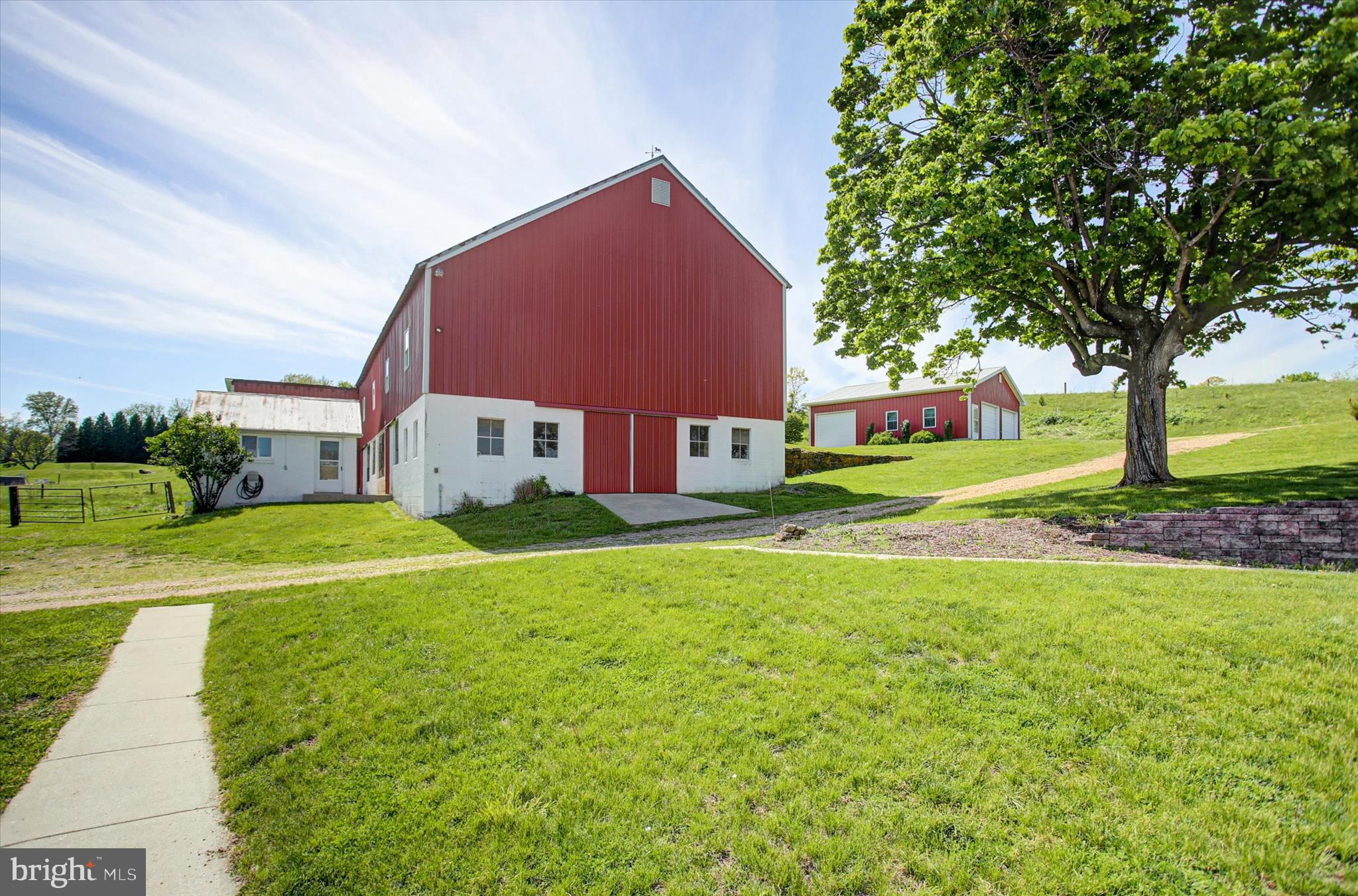 120 North Winding Road Wellsville, PA 17365 - Photo 11 of 66 End view of Bank Barn & Old Milk House