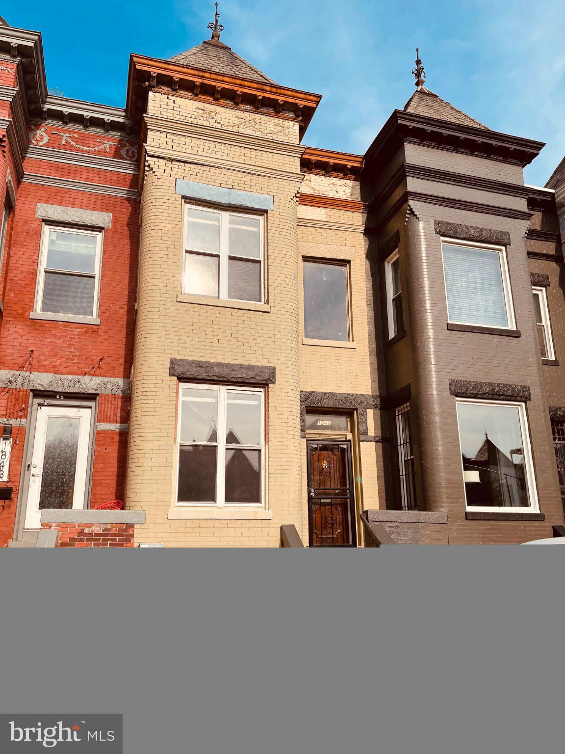 1841 North Capitol Street Northeast Washington, DC 20002 - Photo 1 of 6 a front view of a house