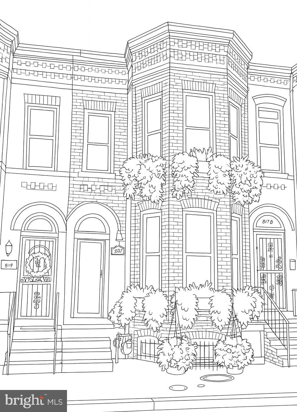 309 Elm Street Northwest Washington, DC 20001 - Photo 6 of 106 Front elevation