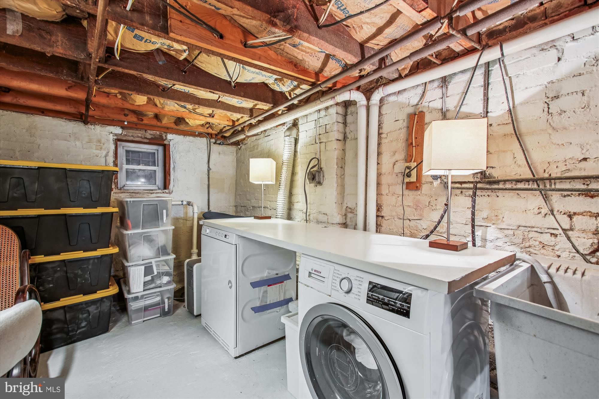 309 Elm Street Northwest Washington, DC 20001 - Photo 68 of 106 a utility room with dryer and washer