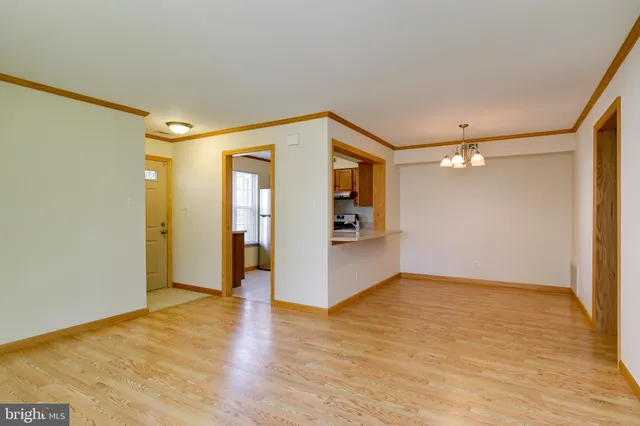 a view of a door and chair