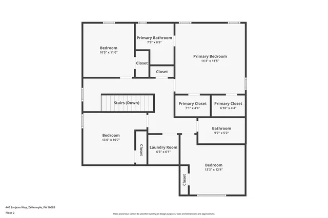 $515,000 | 440 Sarjean Way, Zelienople, PA 16063