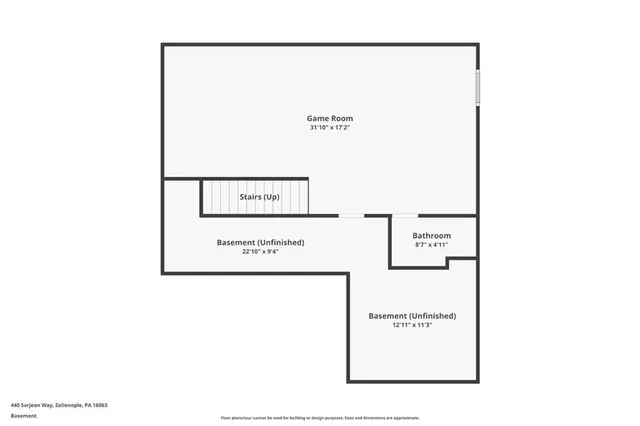 $515,000 | 440 Sarjean Way, Zelienople, PA 16063
