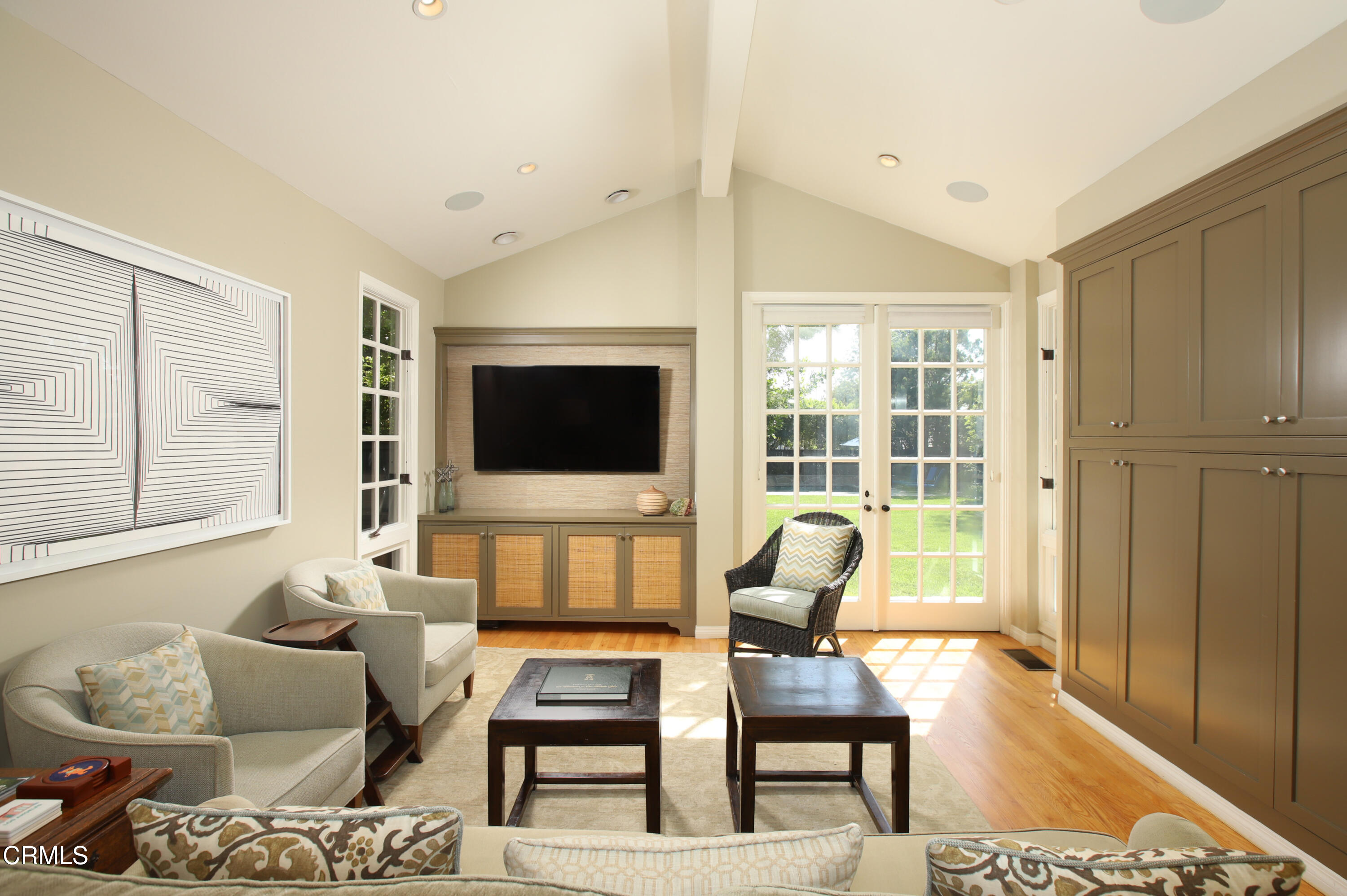 181 Sierra View Road Pasadena, CA 91105 - Photo 14 of 41 a living room with furniture and a flat screen tv