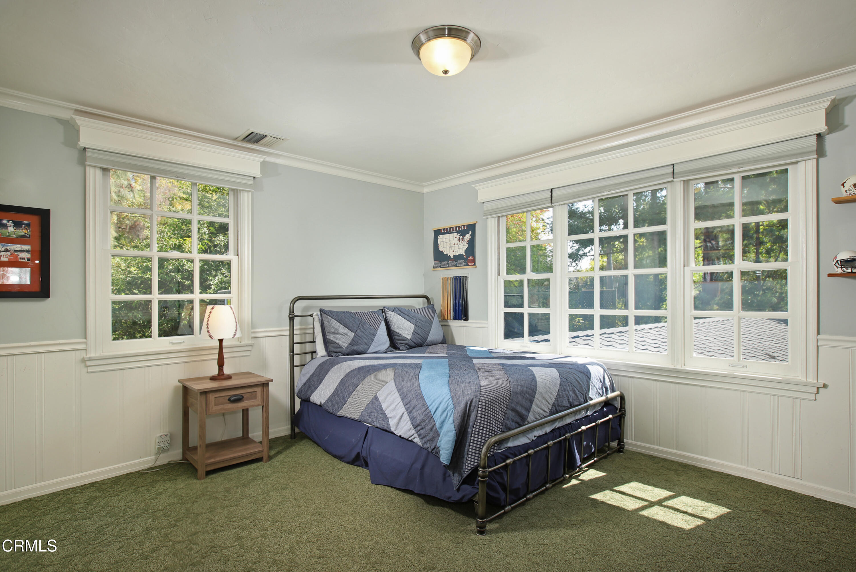 181 Sierra View Road Pasadena, CA 91105 - Photo 29 of 41 a bed sitting in a room next to a window