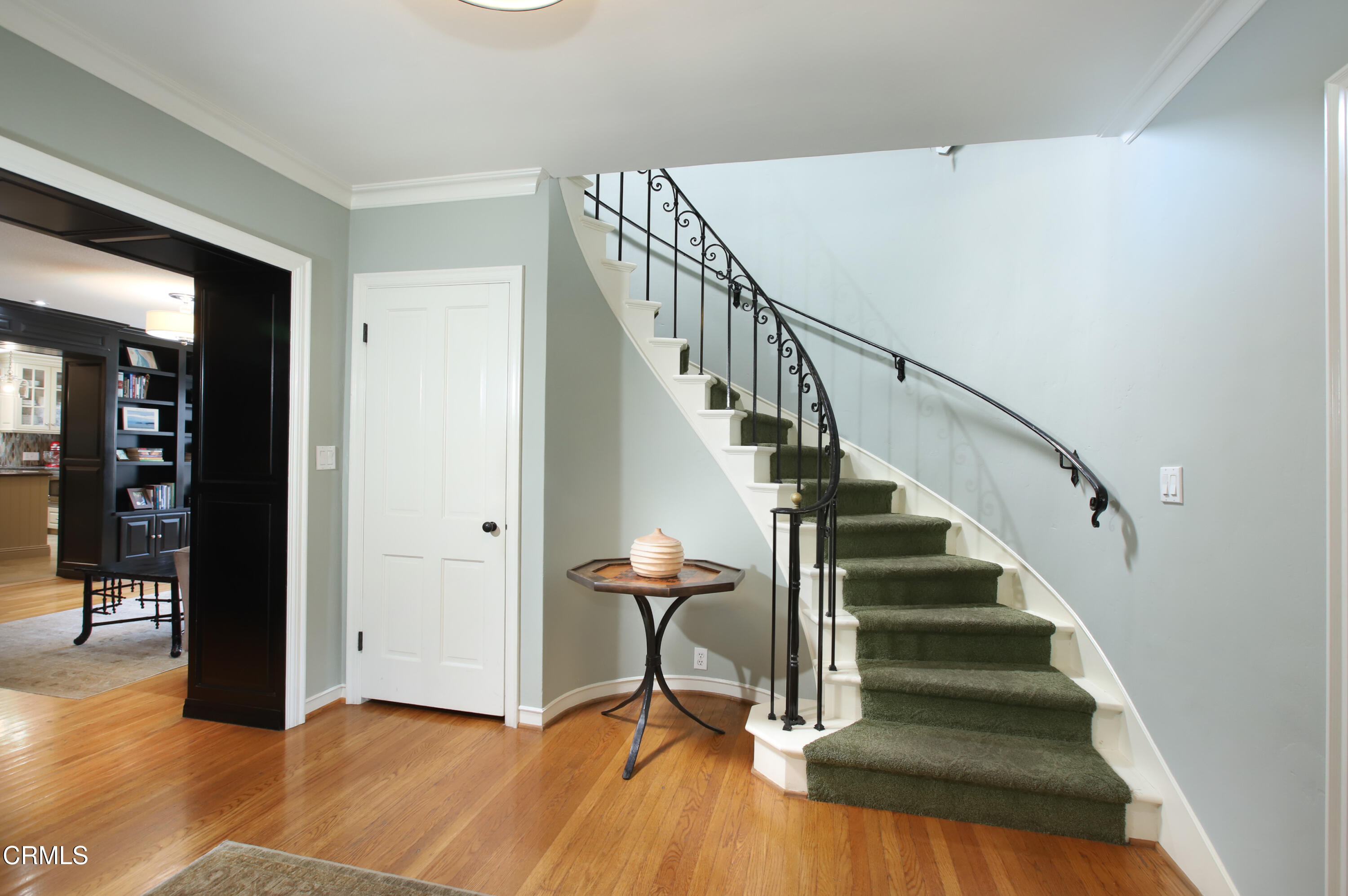 181 Sierra View Road Pasadena, CA 91105 - Photo 4 of 41 a view of entryway and hall with wooden floor