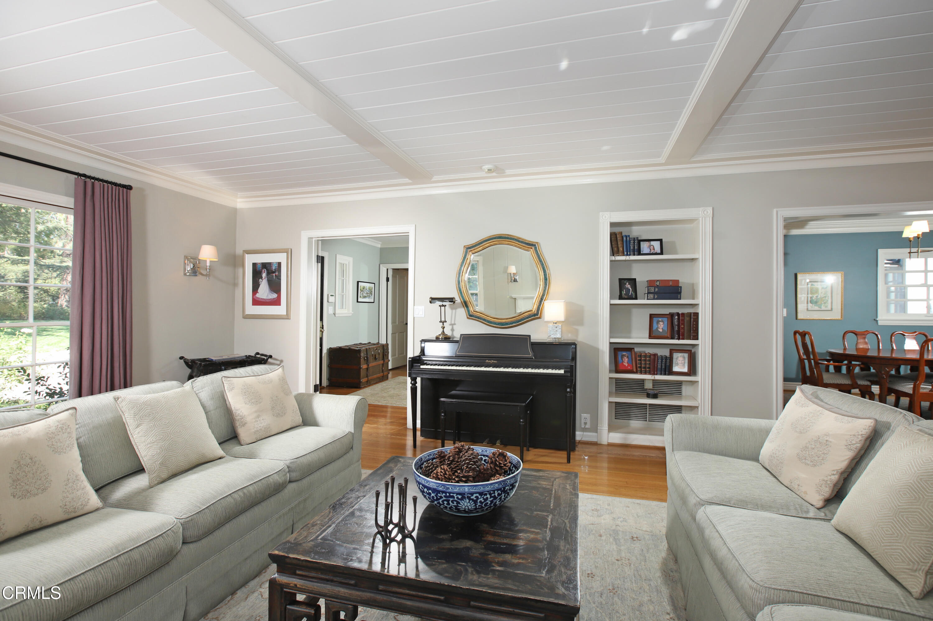 181 Sierra View Road Pasadena, CA 91105 - Photo 6 of 41 a living room with furniture and a fireplace