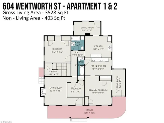 $289,900 | 604 Wentworth Street, Reidsville, NC 27320