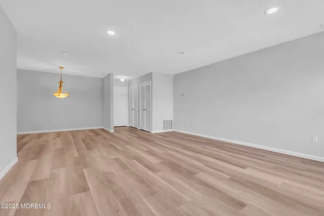 a view of empty room