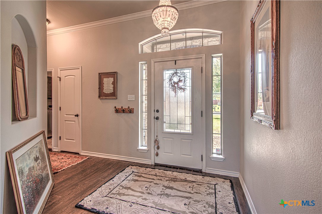 412 Dandridge Drive Temple, TX 76502 - Photo 4 of 44 a view of entryway with wooden floor