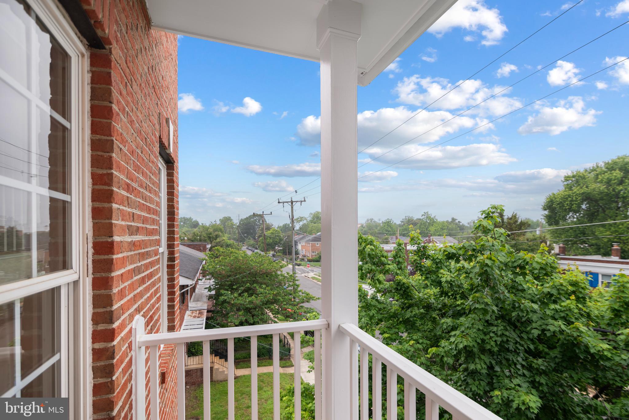 508 South Fayette Street Alexandria, VA 22314 - Photo 28 of 46 Bedroom 2 Private Balcony